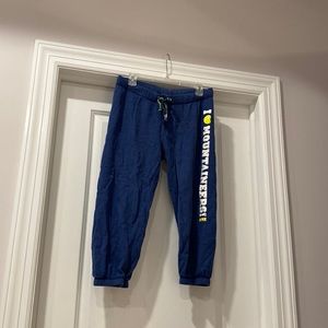West Virginia University Victoria’s Secret pink sweatpants